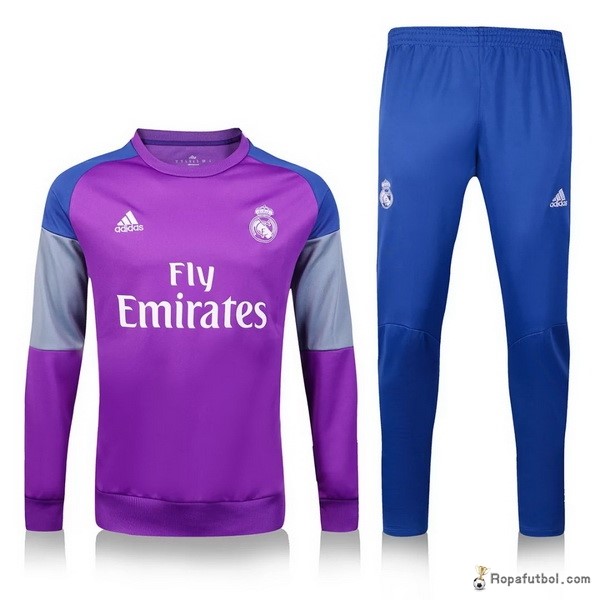 Chandal Real Madrid 2016/17 Purpura Gris